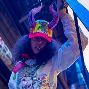 Monster Gal Truker Hats